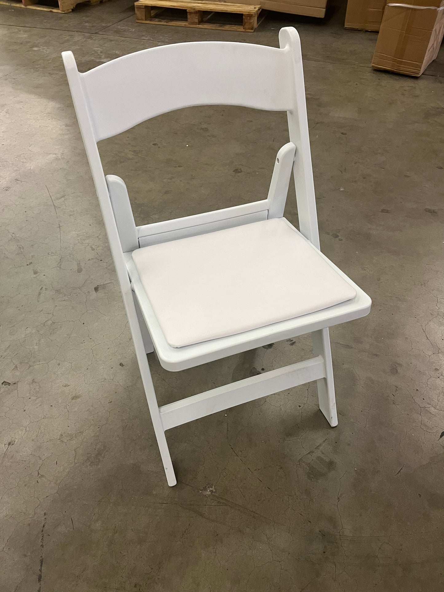 White Resin Chair Heavy Duty (commercial)