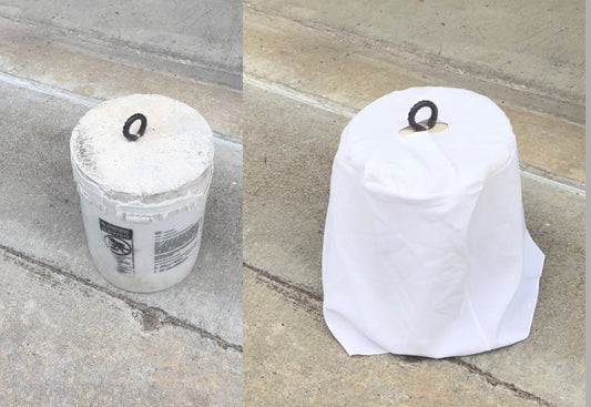 5Gal. Concrete weight covers (polyester)