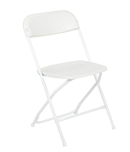 White Folding Chair